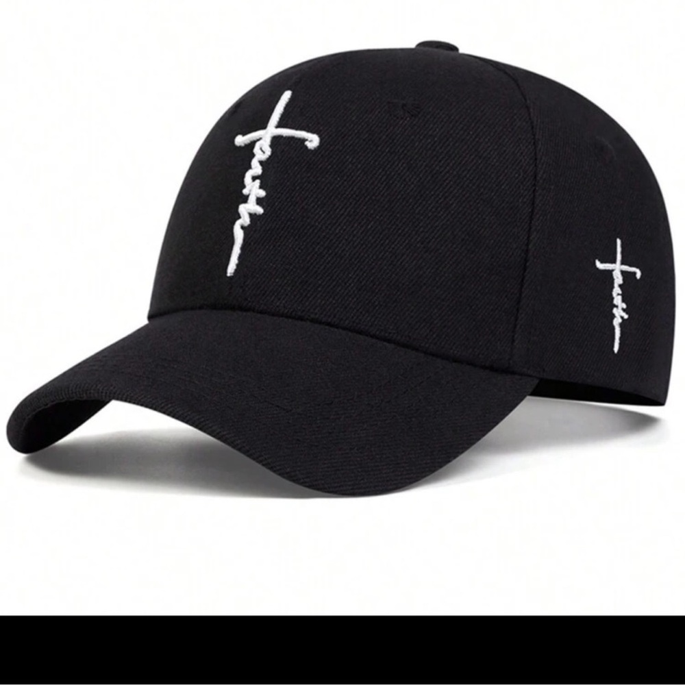 Black “Faith” Baseball Trucker Hat